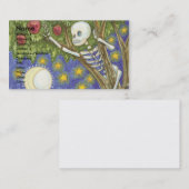 Skelettverstecke in Baumkunst Visitenkarte (Vorne/Hinten)