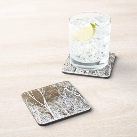 Skelettwald Getränkeuntersetzer (Rechte Seite)