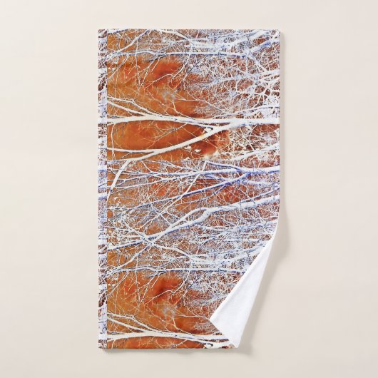 Skelettwald II Badhandtuch Set (Handtuch)