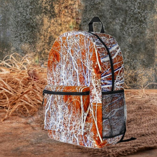 Skelettwald II Bedruckter Rucksack