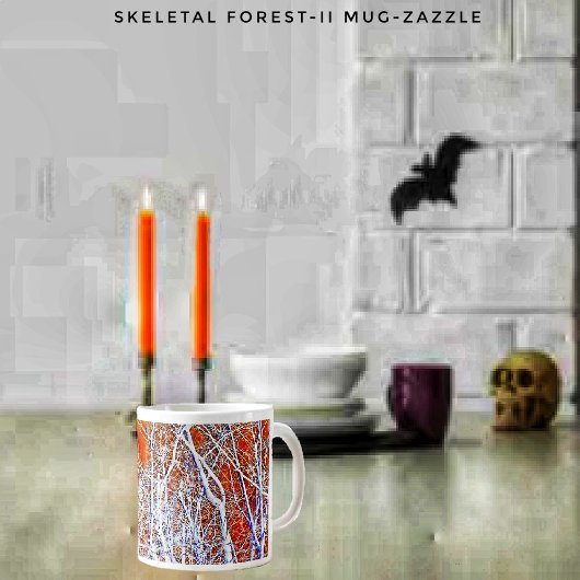 Skelettwald II Jumbo-Tasse