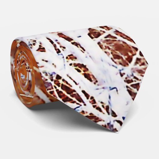 Skelettwald II Krawatte (Gerollt)