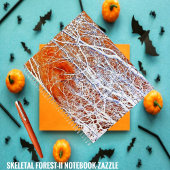 Skelettwald II Notizblock