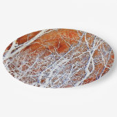 Skelettwald II Pappteller (Schrägansicht)