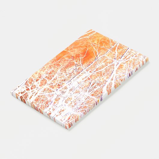 Skelettwald II Post-it Klebezettel (angewinkelt)