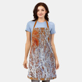 Skelettwald II Schürze (Getragen)