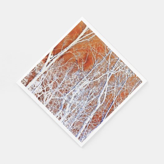 Skelettwald II Serviette (Ecke)