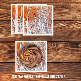 Skelettwald II Serviette