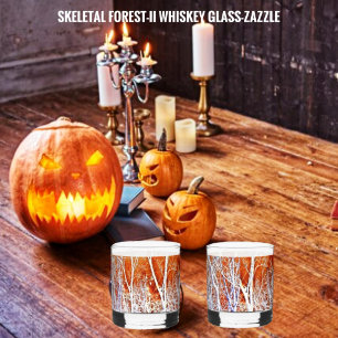 Skelettwald II Whiskyglas