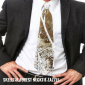 Skelettwald Krawatte