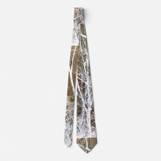 Skelettwald Krawatte (Rückseite)