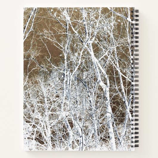 Skelettwald Notizblock (Rückseite)