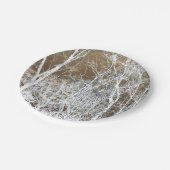 Skelettwald Pappteller (Schrägansicht)