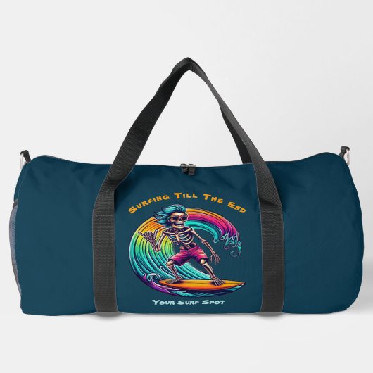 Skelettwandern Duffle Bag (Rückseite)