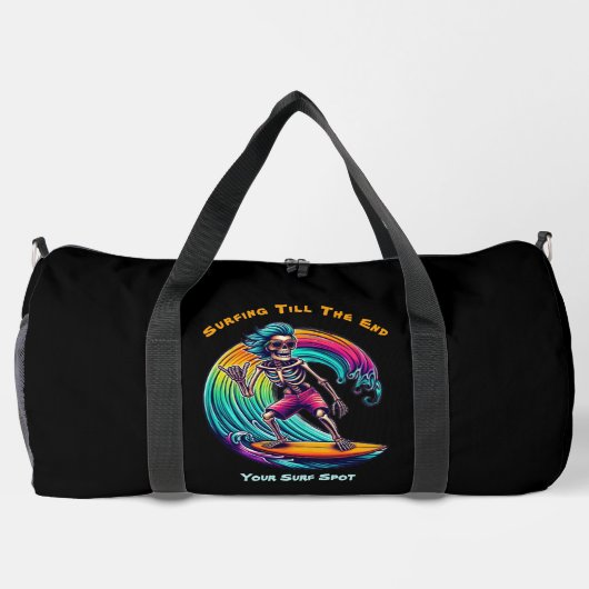 Skelettwandern Duffle Bag (Rückseite)