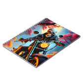 Skelettwandern durch die Feuerhöhle Notizblock (Linke Seite)