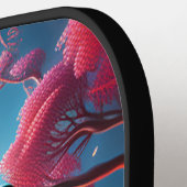 Skelettwandern durch die Feuerhöhle Pickleball Schläger (Linke Seite)