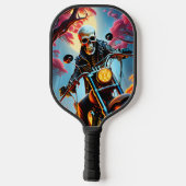 Skelettwandern durch die Feuerhöhle Pickleball Schläger (Rückseite)