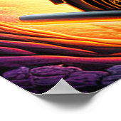 Skelettwandern durch die Feuerhöhle Poster (Ecke)