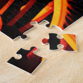 Skelettwandern durch die Feuerhöhle Puzzle (Seite)