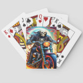 Skelettwandern durch die Feuerhöhle Spielkarten (Rückseite)