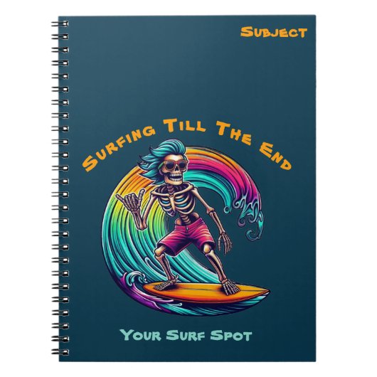 Skelettwandern Notizblock (Vorderseite)