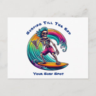 Skelettwandern Postkarte