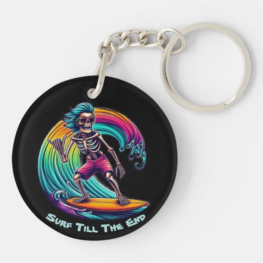 Skelettwandern Schlüsselanhänger (Rückseite)