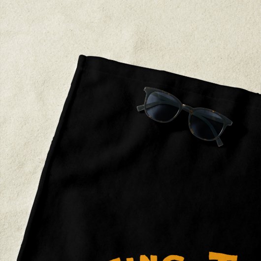 Skelettwandern Strandtuch (Beispiel)