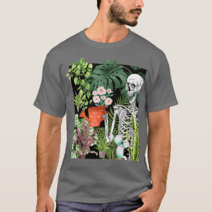 Skelettwasser-Pflanze macht mich zu einem lebendig T-Shirt