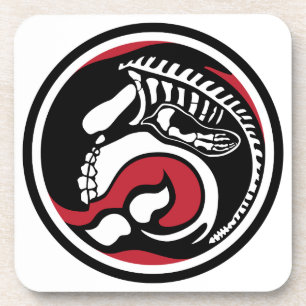 skelewhale getränkeuntersetzer