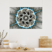 Skelewheel - Fraktal Art Poster (Küche)