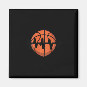 Skellett Herzschlag-Puls-Design  Magnet