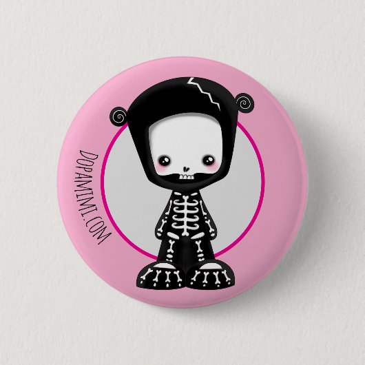 SkellieMimi Button (Vorderseite)