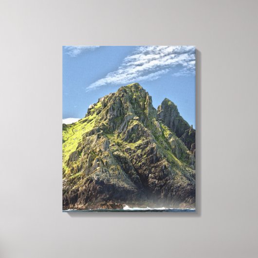 Skellig Michael Ireland Canvas Print Leinwanddruck (Vorderseite)