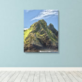 Skellig Michael Ireland Canvas Print Leinwanddruck (Insitu (Holzboden))