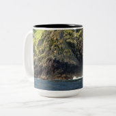 Skellig Michael Ireland Zweifarbige Tasse (Vorderseite Links)