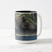 Skellig Michael Ireland Zweifarbige Tasse (VorderseiteRechts)