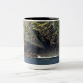 Skellig Michael Ireland Zweifarbige Tasse (Mittel)