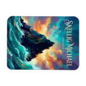 Skellig Michael Irland Magnet (Horizontal)