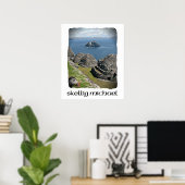 Skellig Michael, Puffin, Skellig Michael Poster (Heimbüro)