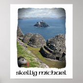 Skellig Michael, Puffin, Skellig Michael Poster (Vorne)