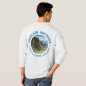 Skellig Michael (rd) T-Shirt (Schwarz voll)