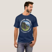 Skellig Michael (rd) T-Shirt (Vorne ganz)