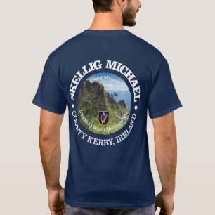 Skellig Michael (rd) T-Shirt