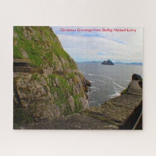 Skellig Michael Skellig Inseln Kerry. Jigsaw Puz Puzzle