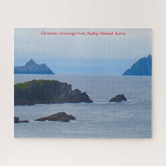Skellig Michael Skellig Islands Kerry. Jigsaw Puz Puzzle (Horizontal)