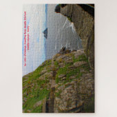 Skellig Michael Skellig Islands Kerry. Jigsaw Puz Puzzle (Vertikal)