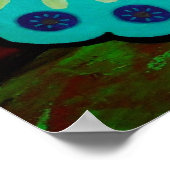 SKELLY BUTTERFLY POSTER (Ecke)