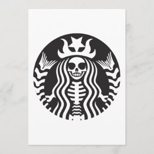 Skeloqueen Top T-Shirt Beängstigender Halloween St Karte